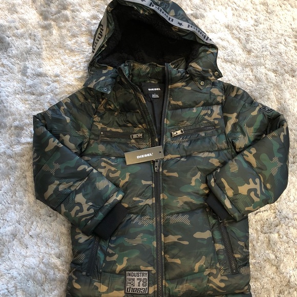 diesel camo jacket